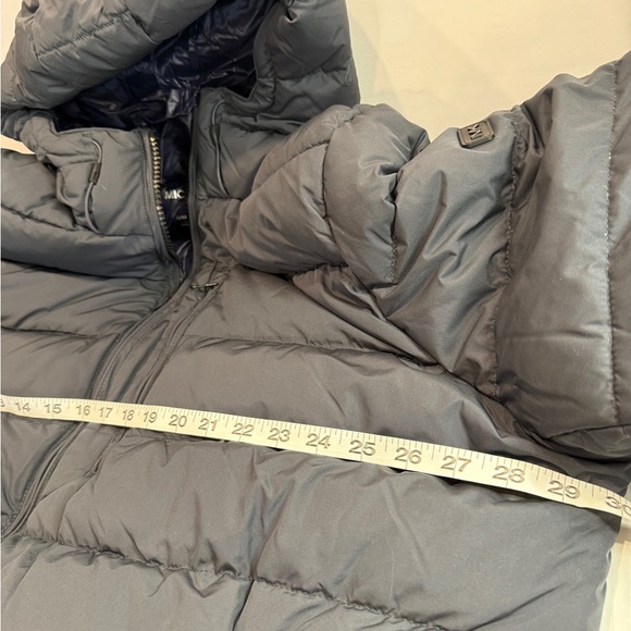 🆕 Men's Michael Kors Premium Down Puffer Jacket - Size XXXL Gun Metal Color - Picture 9 of 16